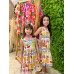 VESTIDO FLORAL COM FRUTAS VESTIDO FLORAL COM FRUTAS